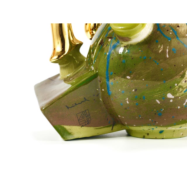 Postmodern Pop Art Sculptural Tea Service by Juraj Mahalik for Art4, Slovakia, 1990s, Set of 10 For Sale - Image 10 of 18