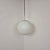 Opaline Glass Globe Pendant Lamp from Peill & Putzler, Germany, 1960s, in Flawless conditions. Designed 1960 to 1969 This...
