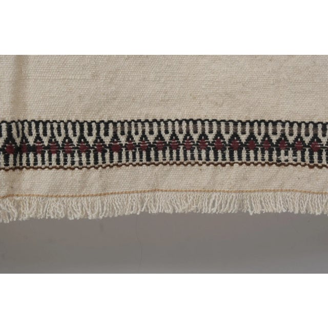 Vintage Floral Aubusson Kilim Rug For Sale - Image 9 of 13