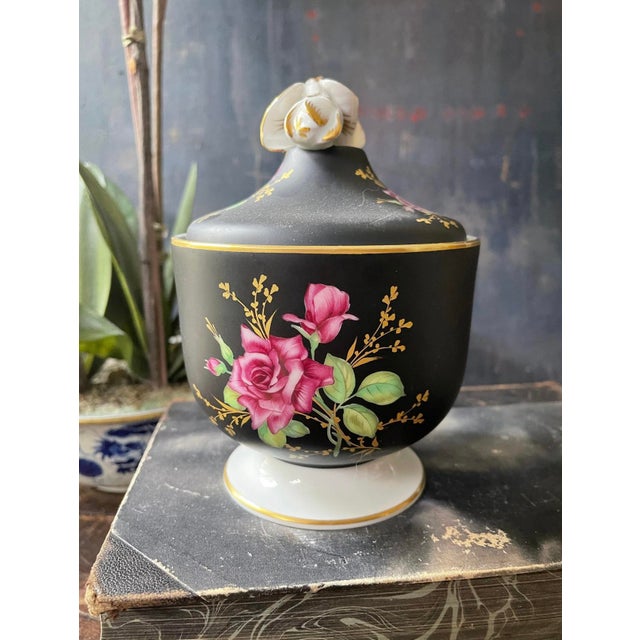 Black and Pink Rosenthal Germany Trinket Dish Selb For Sale In Chicago - Image 6 of 7