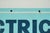 Vintage French Wood General Electricity Commercial Sign For Sale - Image 4 of 5