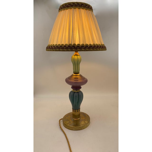 Vintage Table Lamp by Seguso, Italy, 1960s For Sale - Image 6 of 6
