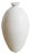 Vintage Farmhouse White Ceramic Milk Pottery Vase For Sale