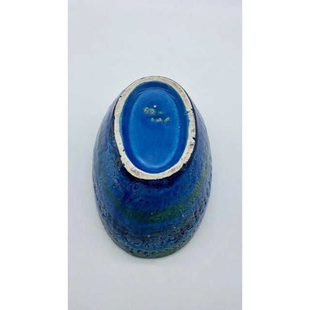 Rimini Blu Bowl by Aldo Landi for Bitossi, Italy, 1960s For Sale - Image 9 of 11