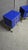 Blue Glass Bedside Tables by Justfurnituress, Set of 2 For Sale - Image 9 of 13