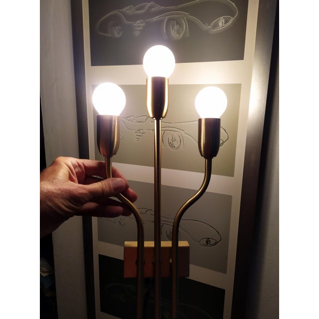 Metal Wall Lights by Gaetano Sciolari,1970s, Set of 2 For Sale - Image 7 of 8