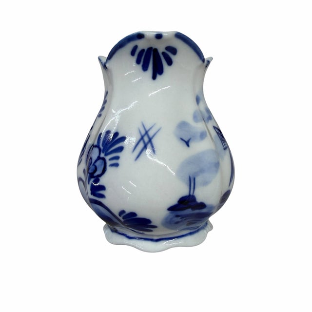 Vintage Small Delft Blue Pitcher For Sale - Image 6 of 6