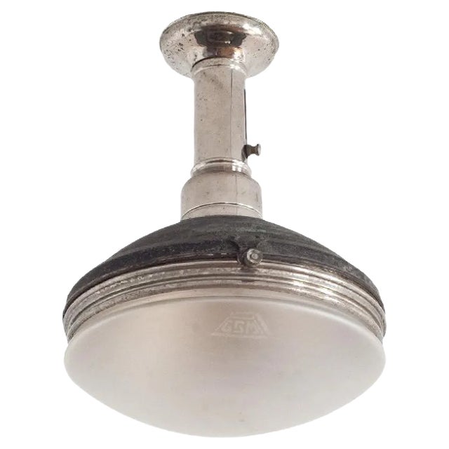 Vintage Italian Ceiling Lamp from GSM, 1930s For Sale