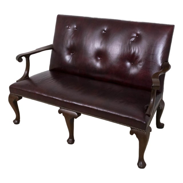 Kittinger Cw-154 George I Colonial Williamsburg Settee For Sale