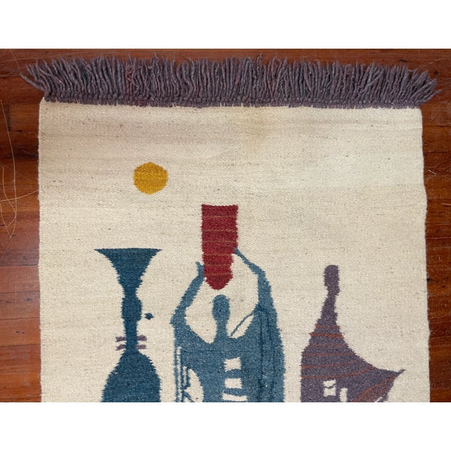 1960s S. African Mohair Tapestry by Johana For Sale - Image 9 of 12