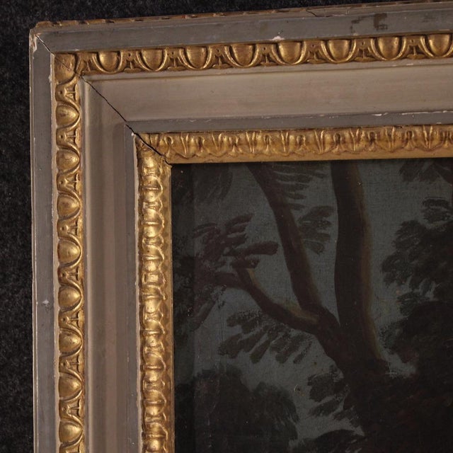 French Artist, Children Playing, 1780, Oil on Canvas For Sale - Image 6 of 16