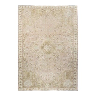 Fine Persian Qashqai Rug 6'10'' X 9'6'' For Sale