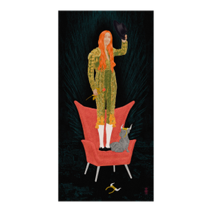 Catarina by Steve Moors 24'x48" Ready to Hang