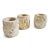 Early 21st Century Vintage Chiseled Travertine Container Small For Sale - Image 5 of 6
