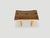 Mid-Century Modern Andrianna Shamaris Mid Century Couture Bench or Stool For Sale - Image 3 of 5
