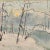 De Rosa, Snowy Landscape, 20th Century, Oil Painting on Canvas, Framed For Sale - Image 3 of 8
