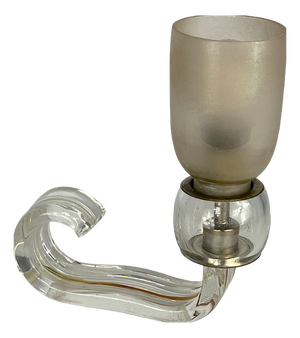 Art Deco Murano Glass Table Lamp from Barovier, Italy, 1930s