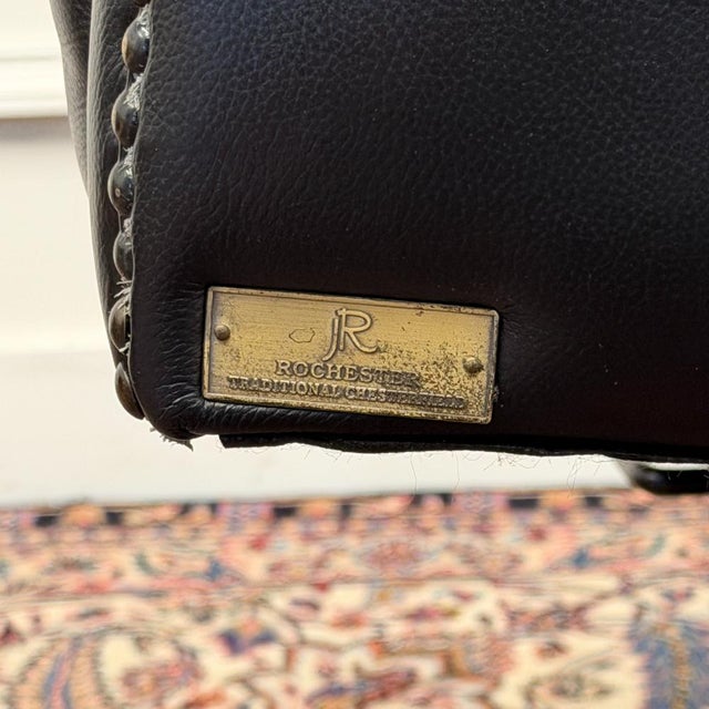 English Rochester Chesterfield Office Chair For Sale - Image 4 of 9