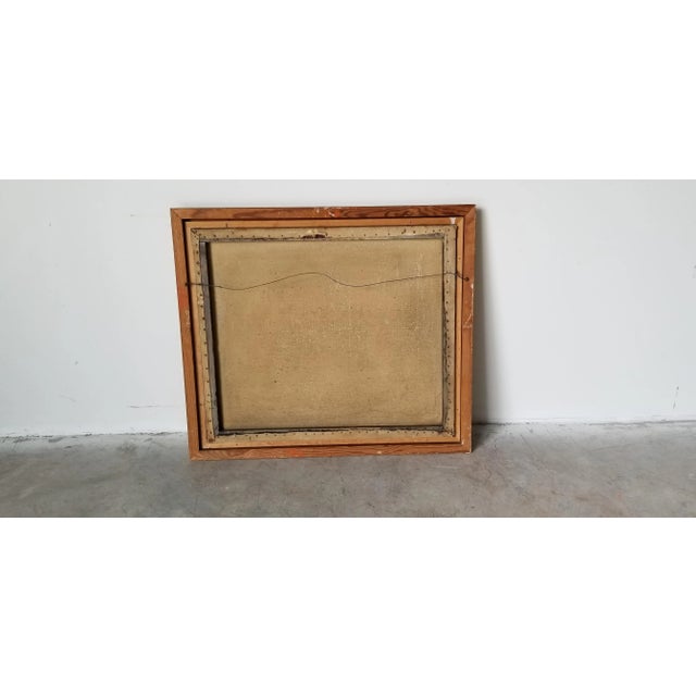 1907 "Over the Hills and Far Away" Landscape Oil Painting by H. J Petersen, Framed For Sale - Image 12 of 13