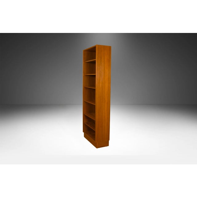 Mid Century Teak Tall Bookcase 77″ Tall Hundevad & Co., Denmark For Sale - Image 9 of 16