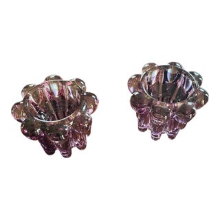 1950s French Candle Holders - a Pair For Sale