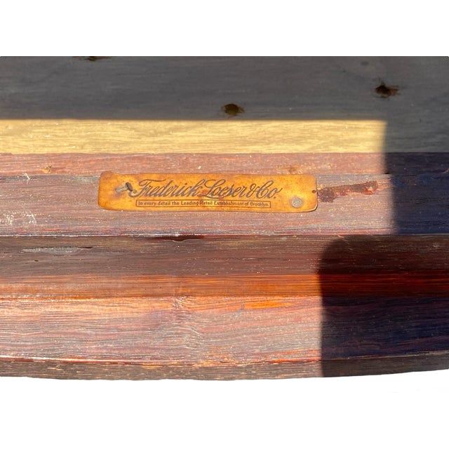 Early 20th Century Pair of Antique Stickley Brothers Quaint Furniture Oak Chairs For Sale - Image 11 of 12