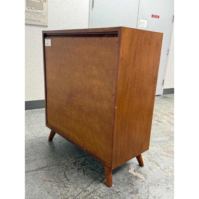 Alpine Furniture Flynn Dresser + Pull Out Workstation Tray For Sale - Image 10 of 12