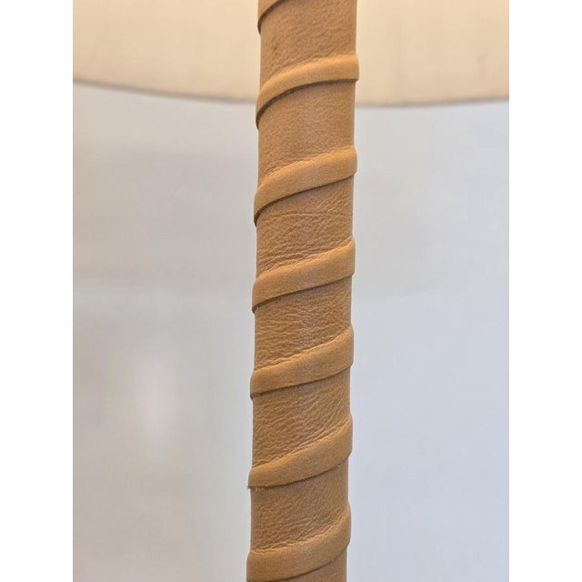 Beige Senator Floor Lamp by Lisa Johansson-Pape for Orno, Finland, 1950s For Sale - Image 8 of 14