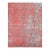 Rug & Kilim’s Distressed Modern Rug With Abstract Florals in Coral & Gray Hues For Sale