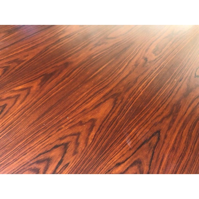 Mid-Century, Extendable Rosewood Dining Table with Butterfly Leaf, 1960s For Sale - Image 4 of 18