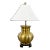 Vintage Wildwood Brass Lamp With Ebonized Ming Base For Sale