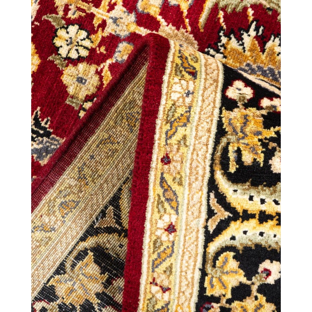 Mogul, One-of-a-Kind Hand-Knotted Area Rug - Red, 4' 2" x 6' 3" For Sale In New York - Image 6 of 8