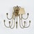 Brass 9-Arm Wall Light, France, 1950s For Sale - Image 12 of 17