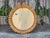 Giltwood Feathered Round Mirror with Radiating Frame, French, 1920s For Sale - Image 11 of 12