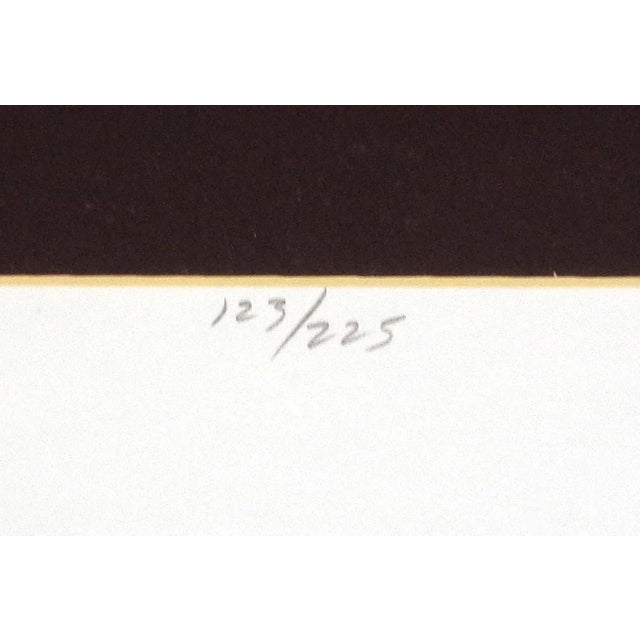 Pink 1980s Scott Nellis "Branching I &Ii B" Red Signed Numbered Fine Art Diptych Serigraphs - a Pair For Sale - Image 8 of 12