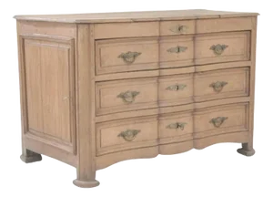 19th Century French Wooden Chest of Drawers