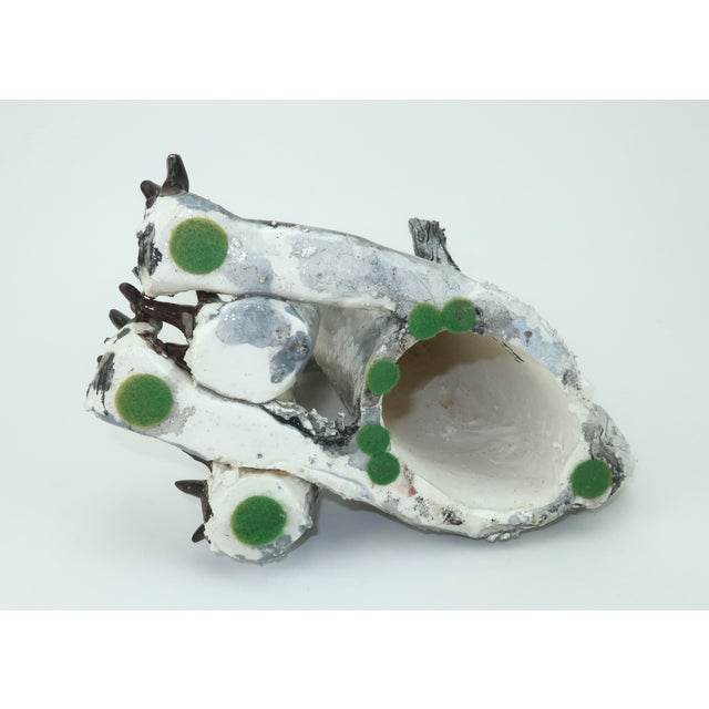 Leslie Wallace Coon Ceramic Cat Folk Art Sculpture For Sale - Image 13 of 15