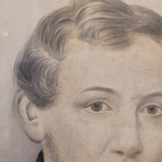 Portrait of a Nobleman, Early 20th Century, Engraving on Paper, Framed For Sale - Image 10 of 15