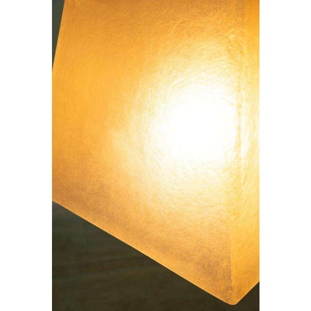 Vintage Minimalist Fiberglass Hanging Lamp from Roche Babois For Sale - Image 17 of 18