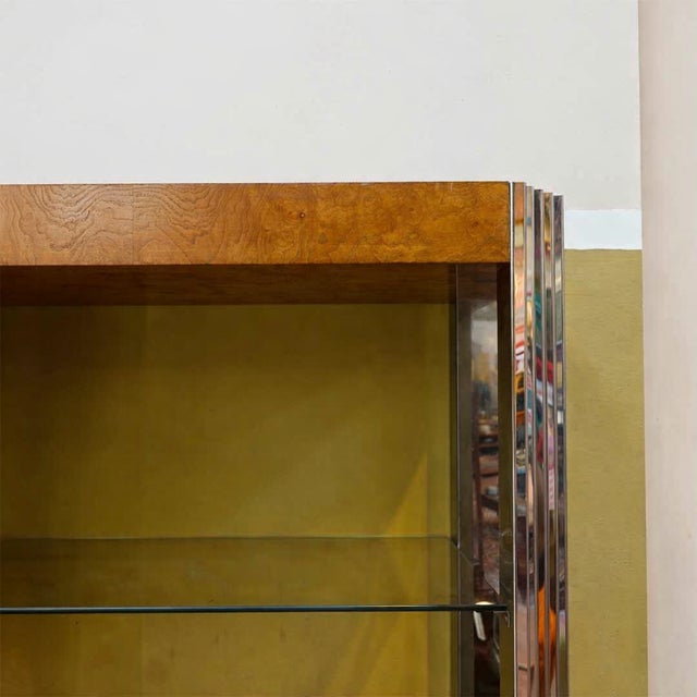 Briar Bar Cabinet by Milo Baughman, 1940s For Sale - Image 3 of 8