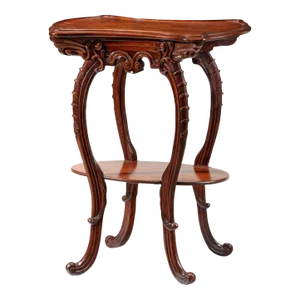 Early 20th Century French Art Nouveau Side Table in the Style of Louis Majorelle