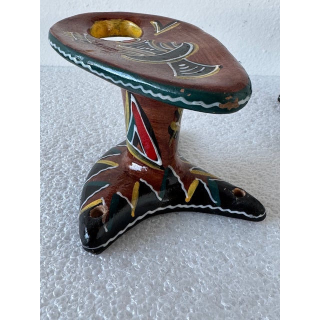 Majolica Ceramic Hangers from Deruta, Italy, 1960s, Set of 2 For Sale - Image 17 of 18