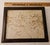 Antique Brazilian Sandstone Framed Plaque Dendrite Fossil Ferns Miniature Geologic Fern For Sale - Image 9 of 14