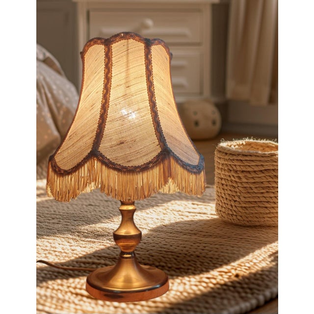 Vintage French Table Lamp, 1980s For Sale - Image 3 of 4