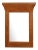 Henredon Rattan & Woven Leather Wall Mirror For Sale