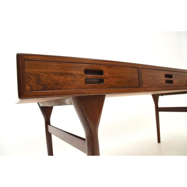 Vintage Danish Desk attributed to Nanna Ditzel for Soren Willadsen, 1960s For Sale - Image 9 of 12