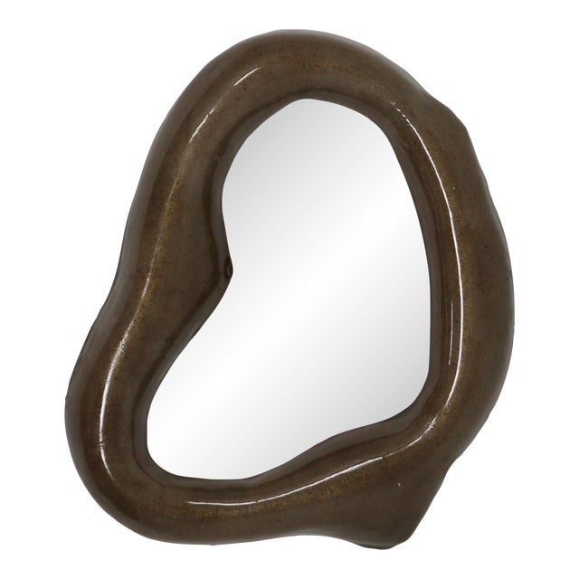 Mini Echoe Mirror "A" Terracotta For Sale
