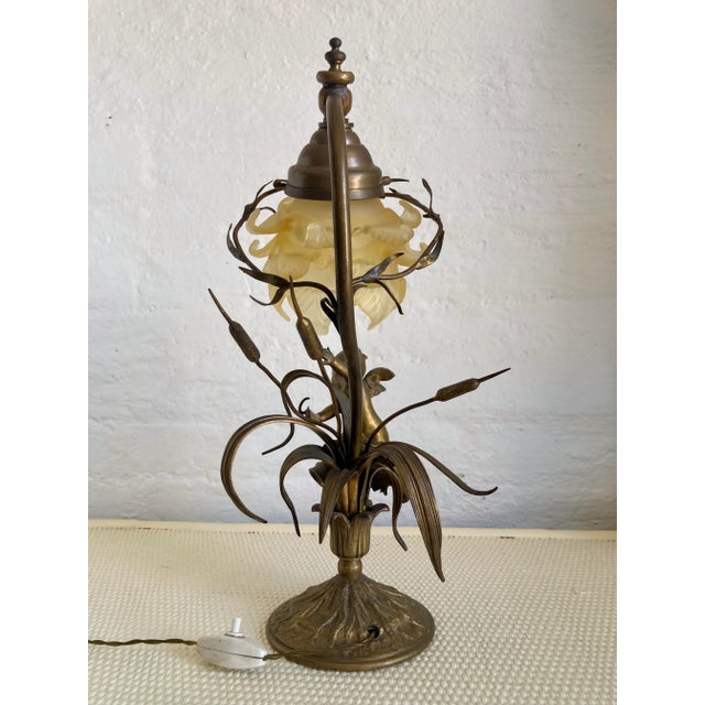 1930s Vintage Art Deco Table Lamp, 1930s For Sale - Image 5 of 11