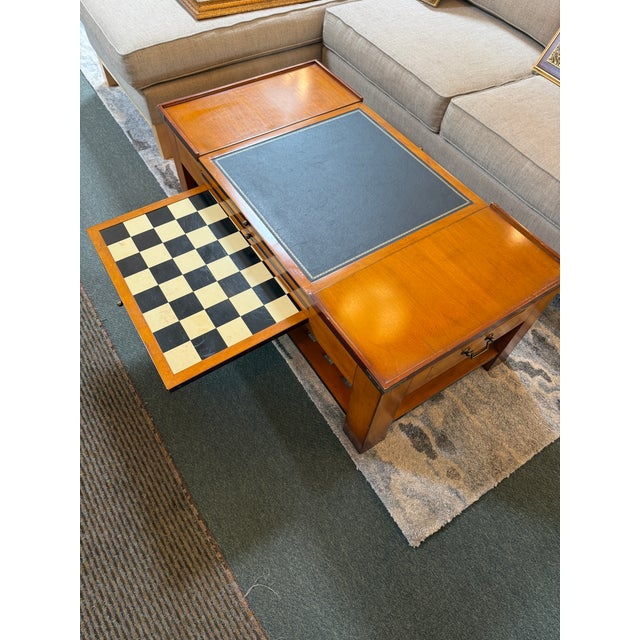 Design Plus Gallery presents a Games Coffee Table from Saint Martine. This French table is a unique, vintage piece from...
