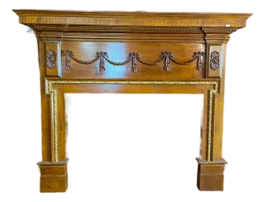 Tiger Maple Mantel Piece